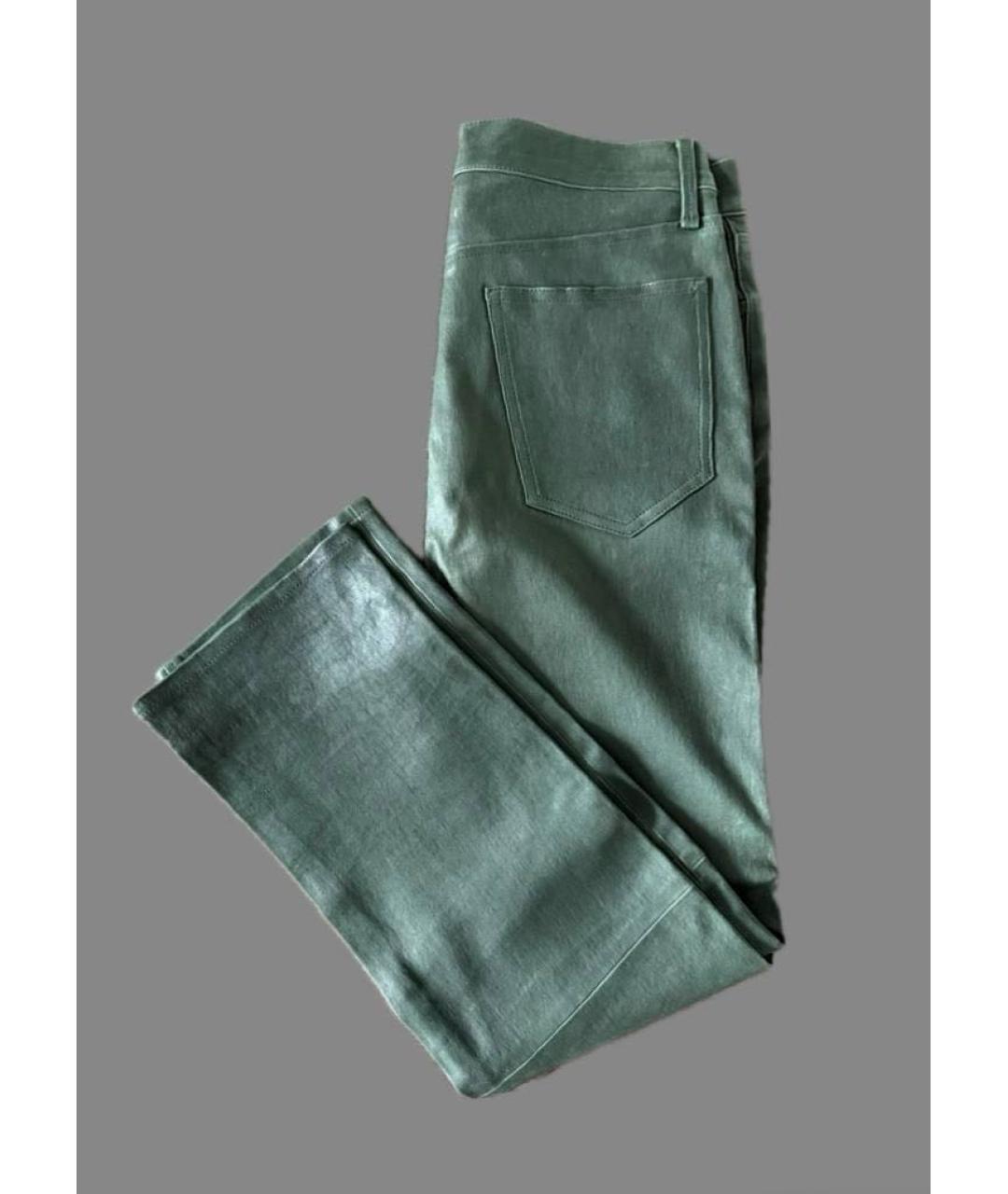 RAG & BONE Кожаные прямые брюки, фото 4