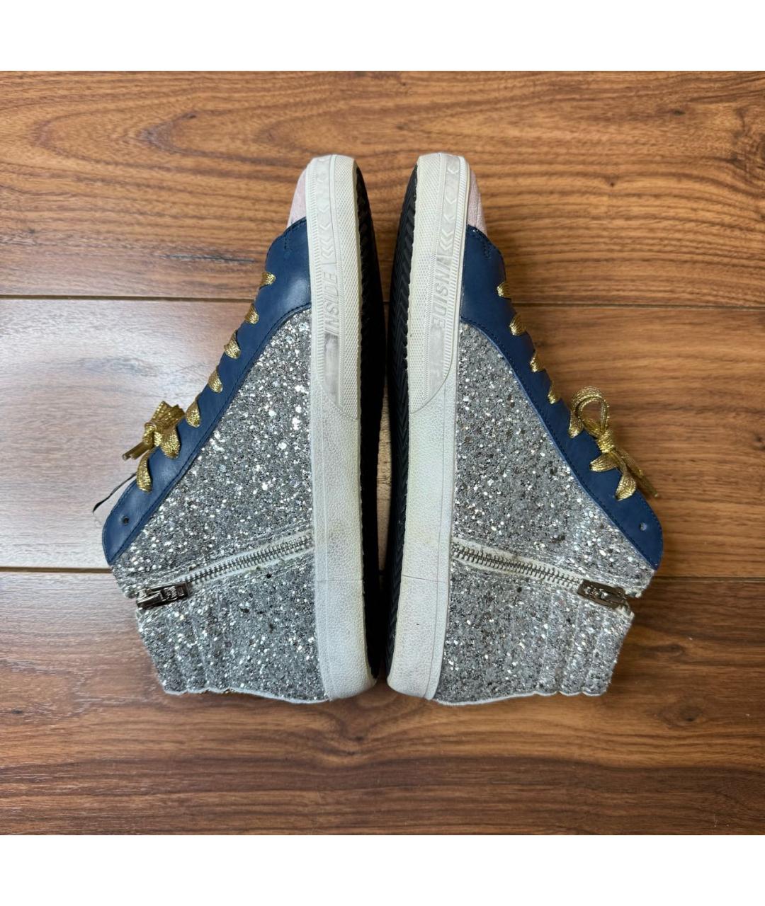 GOLDEN GOOSE Мульти кожаные кеды, фото 6