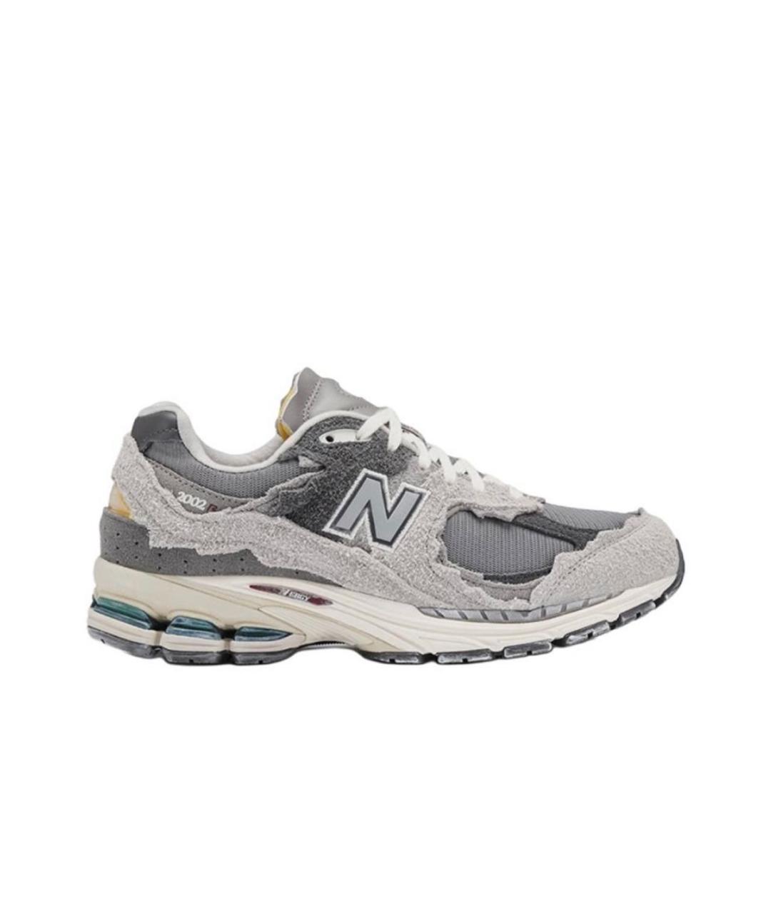 NEW BALANCE Серые замшевые низкие кроссовки / кеды, фото 9