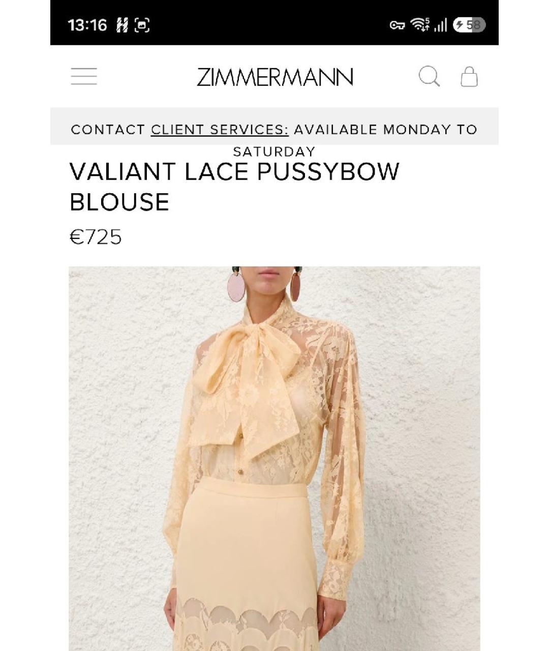 ZIMMERMANN Блузы, фото 4