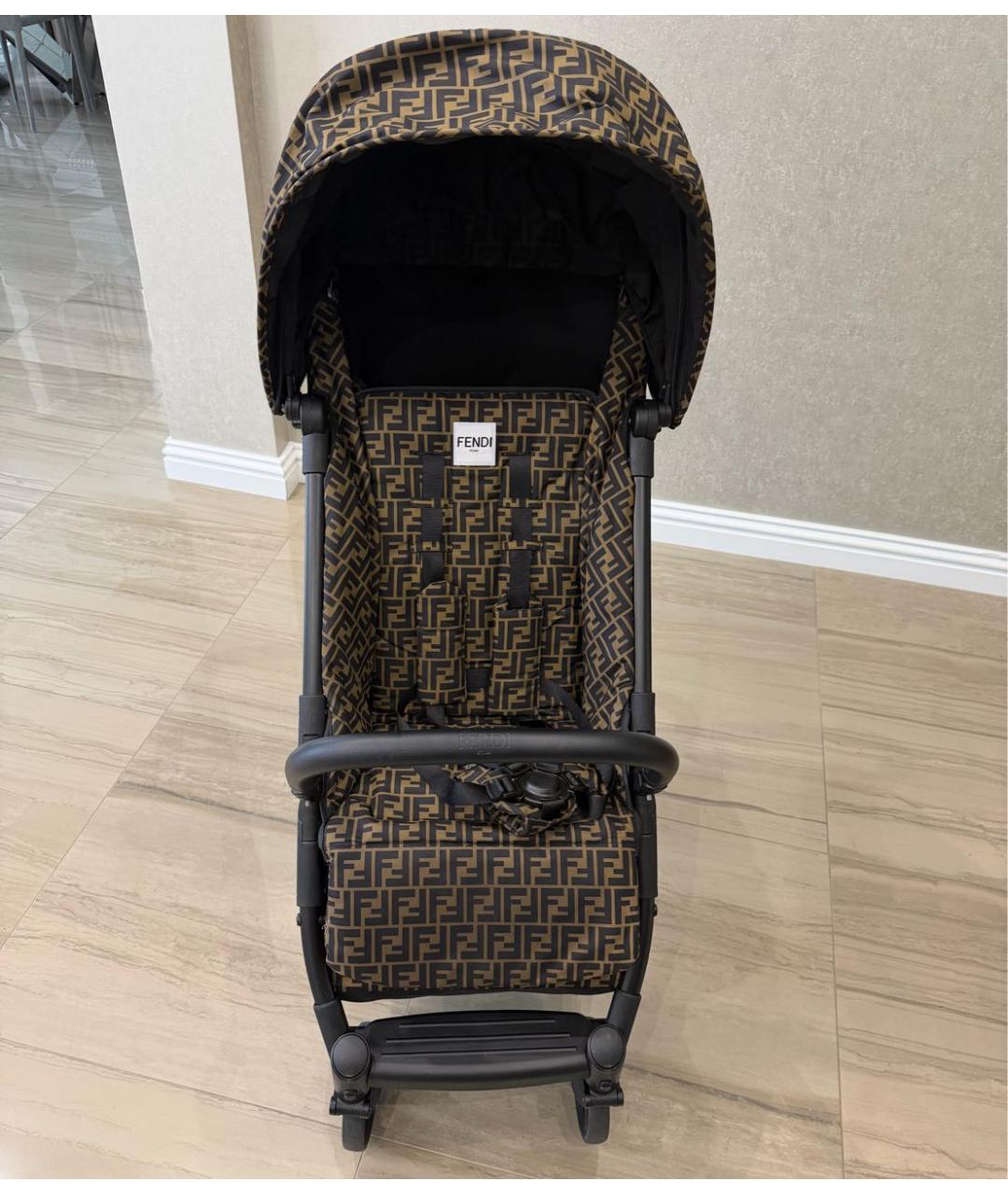 FENDI Коричневая коляски, фото 3