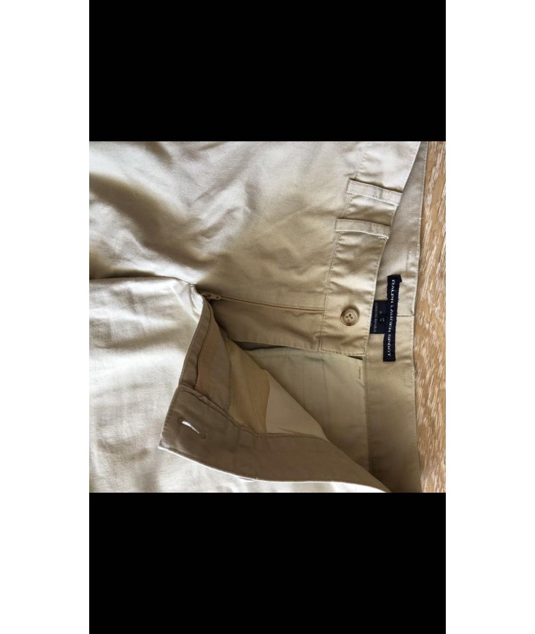 RRL Бежевые хлопковые брюки чинос, фото 3