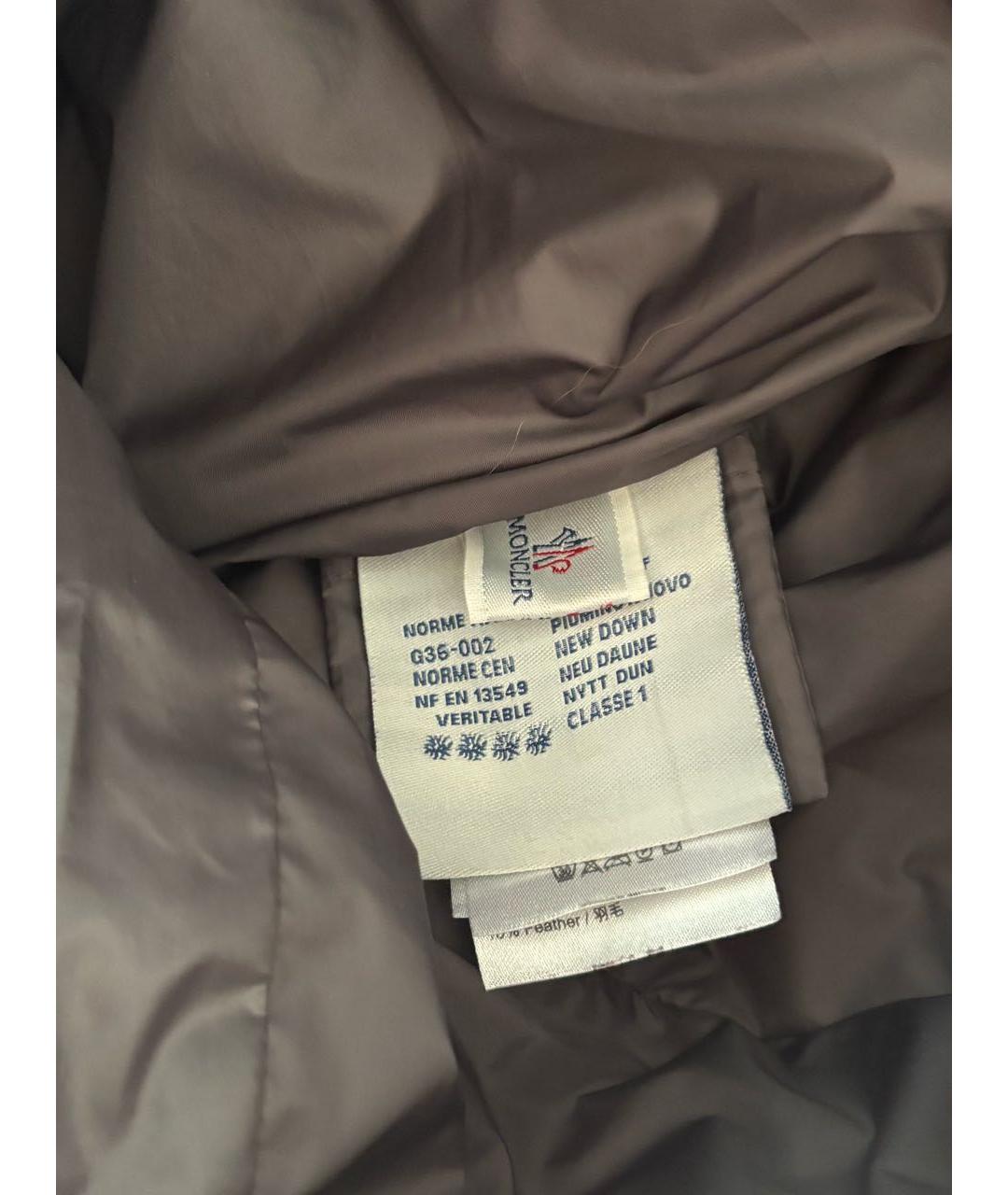 MONCLER Хаки куртка, фото 2