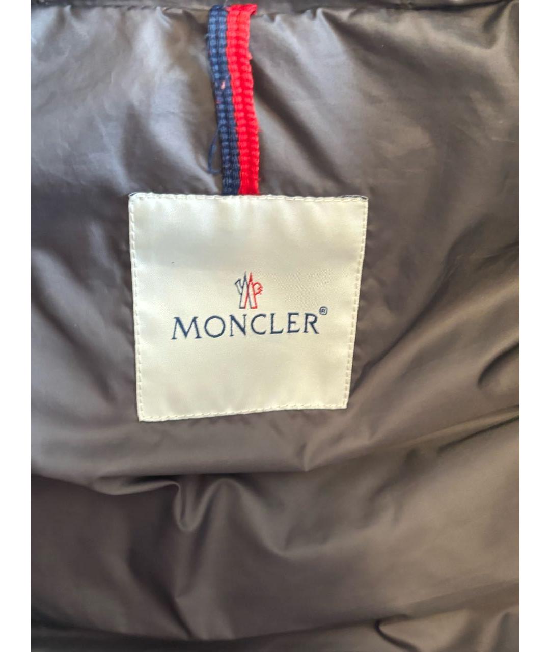 MONCLER Хаки куртка, фото 3