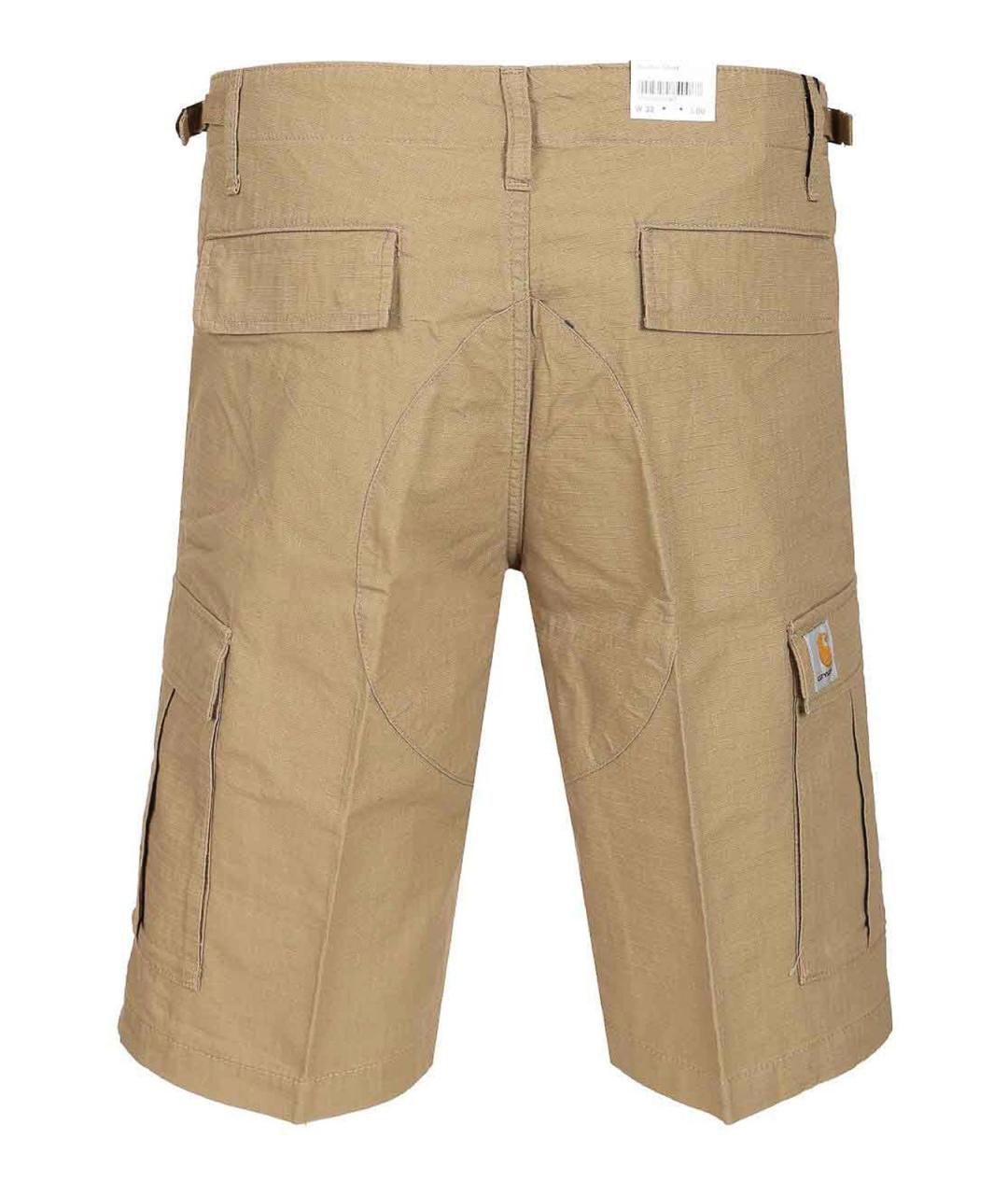 CARHARTT Бежевые хлопковые шорты, фото 2