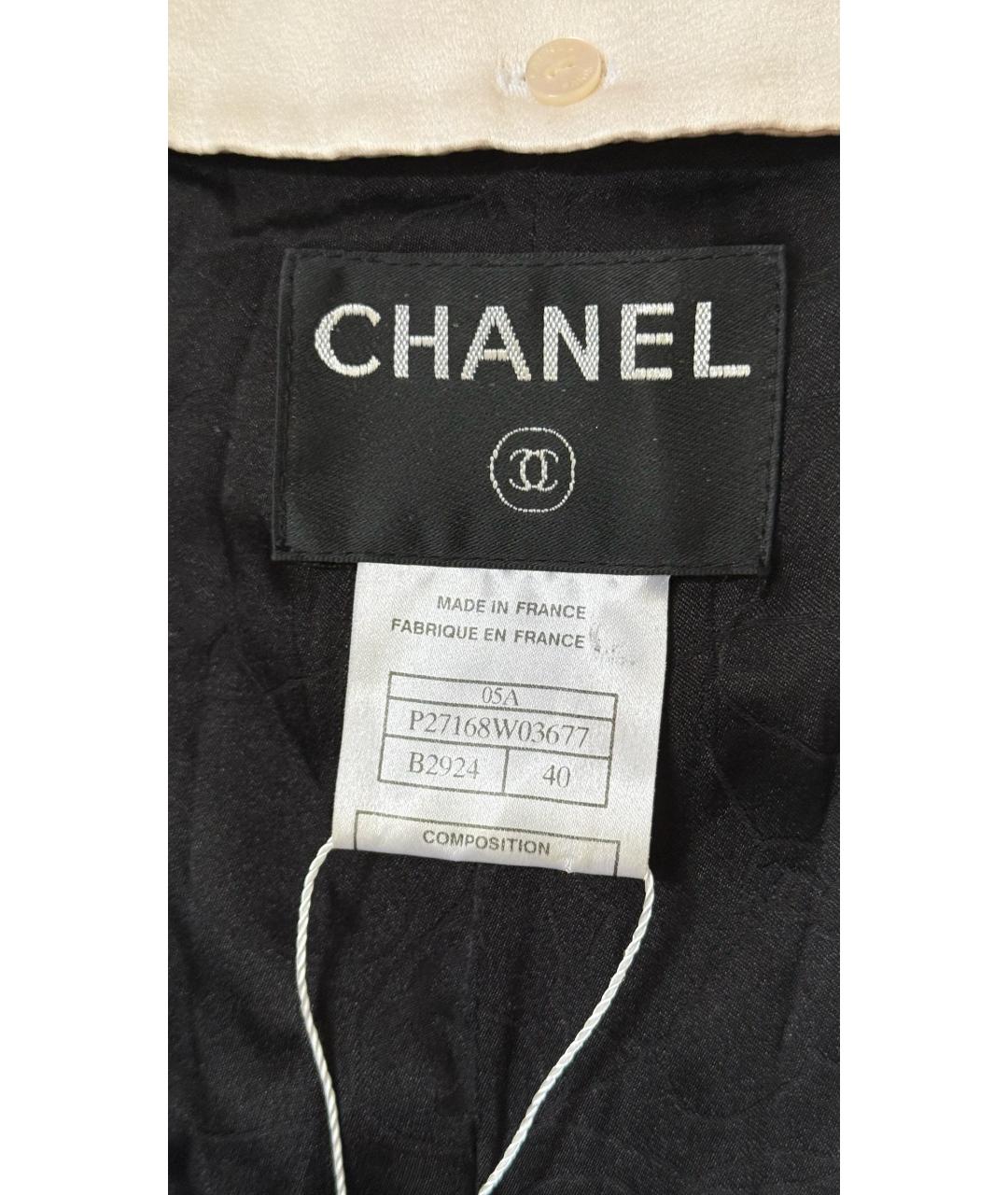 CHANEL Черный бархатный костюм с брюками, фото 6