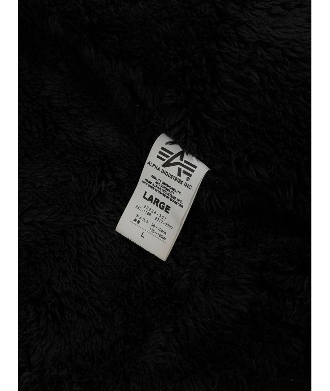 ALPHA INDUSTRIES Черная нейлоновая куртка, фото 7