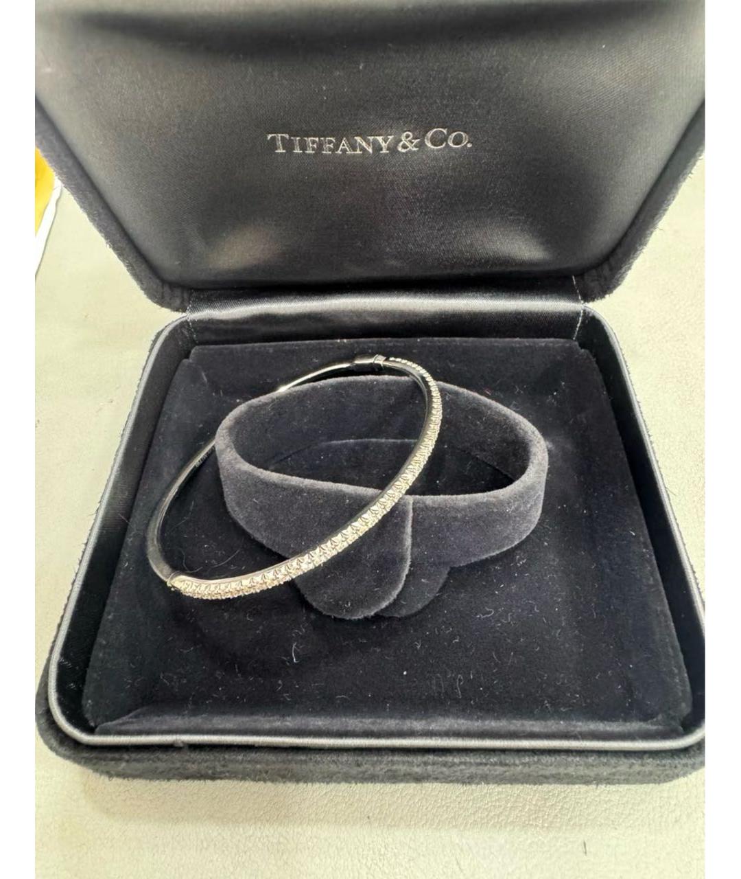 TIFFANY&CO Серебряный браслет из белого золота, фото 3