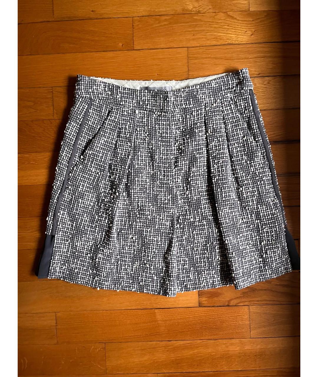 SPORTMAX Серый хлопковый костюм с юбками, фото 2