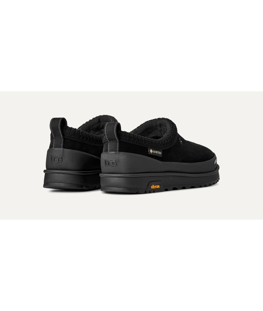 UGG Черные кожаные низкие ботинки, фото 2
