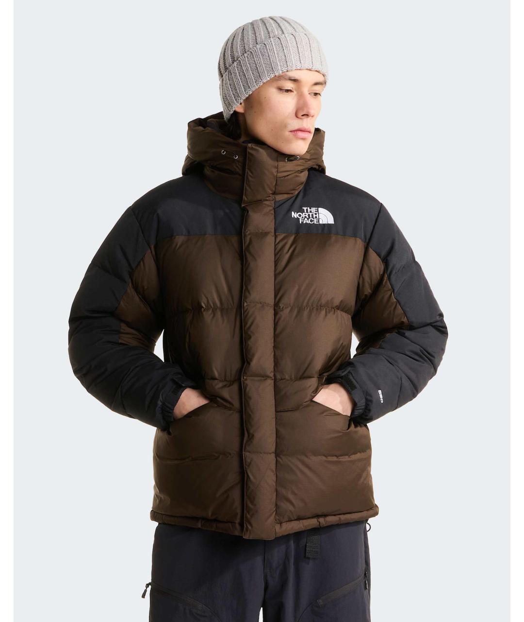 THE NORTH FACE Коричневая полиамидовая куртка, фото 4