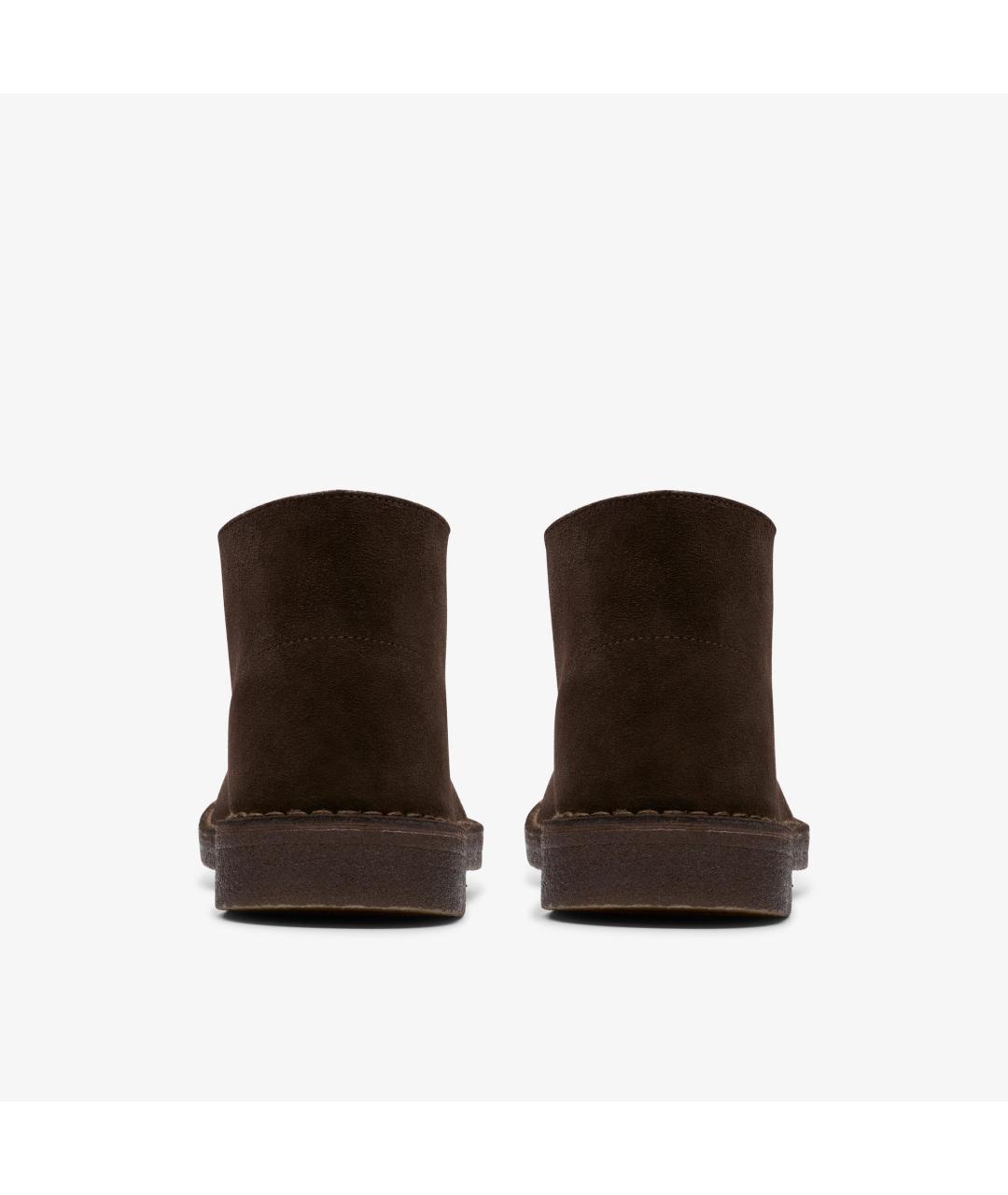 CLARKS Коричневые замшевые ботинки, фото 2
