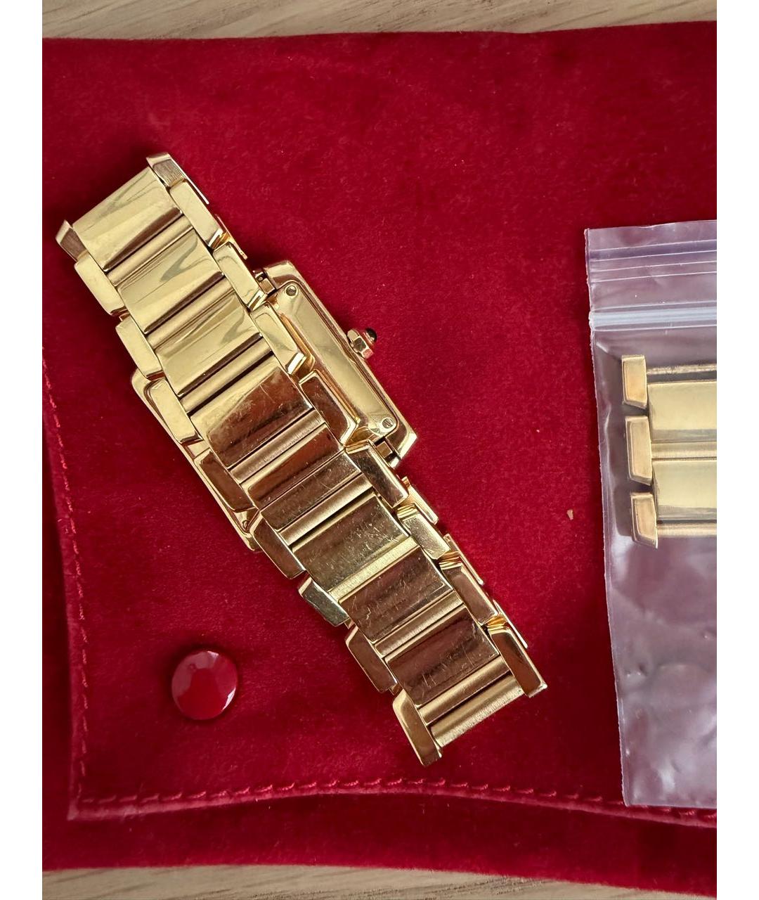 CARTIER Золотые часы из желтого золота, фото 4