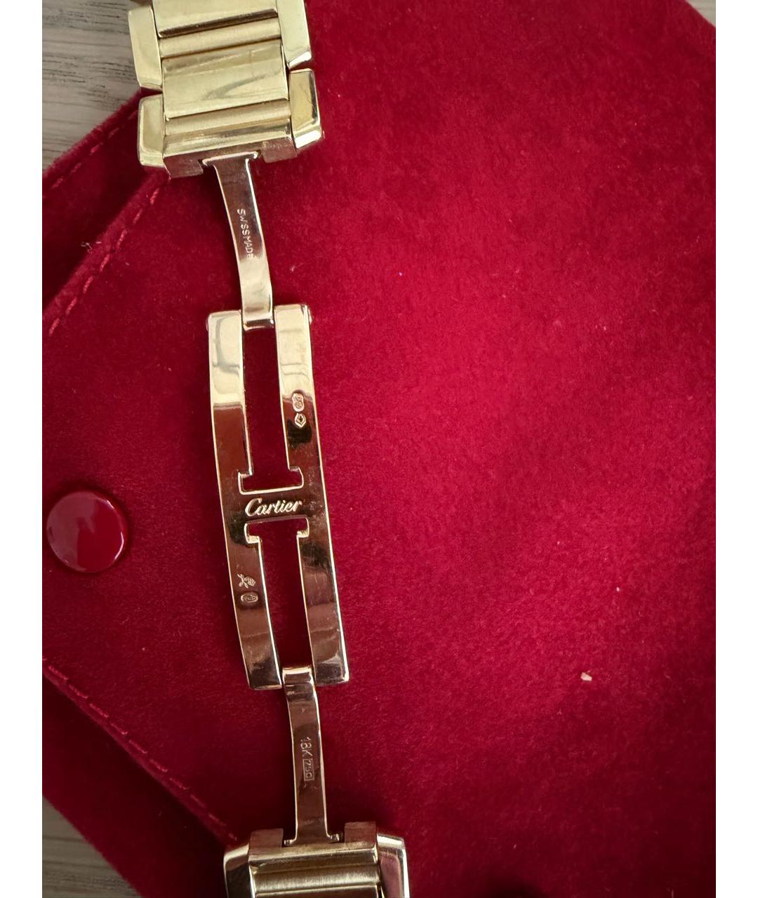 CARTIER Золотые часы из желтого золота, фото 6