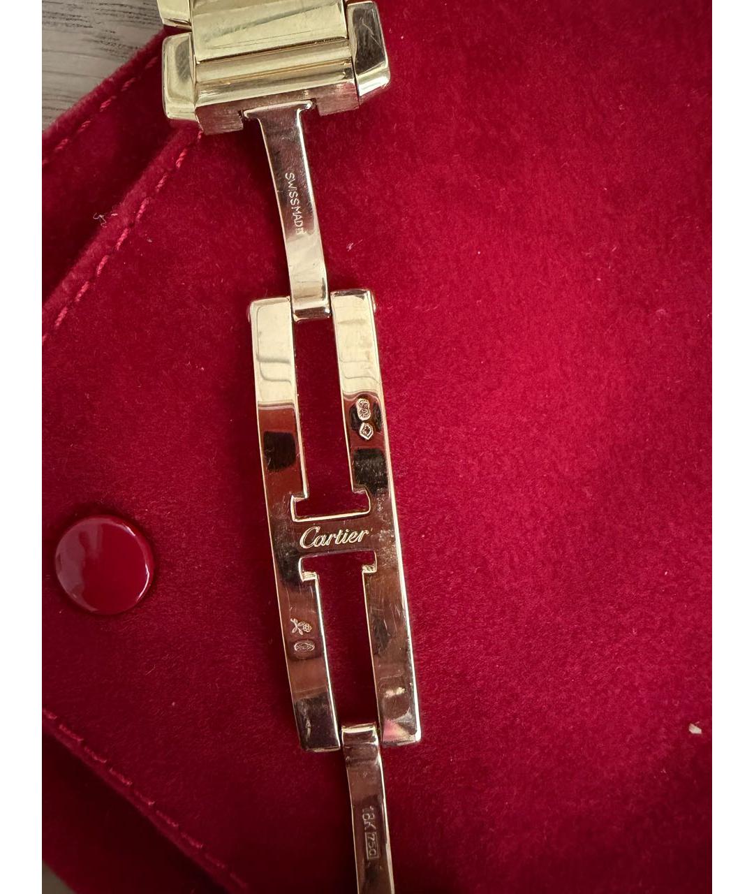 CARTIER Золотые часы из желтого золота, фото 5
