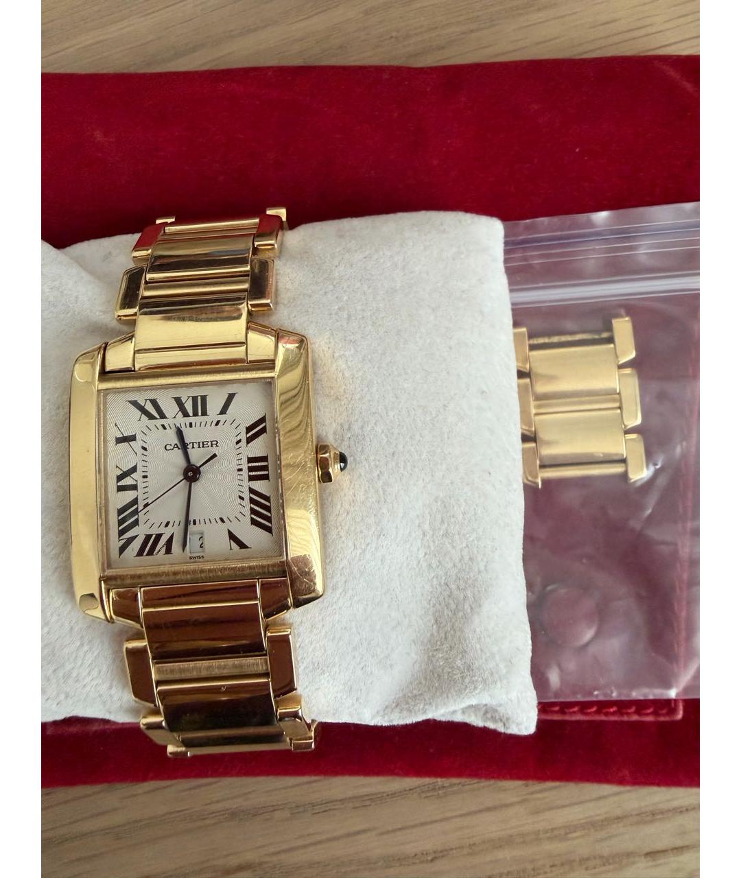 CARTIER Золотые часы из желтого золота, фото 2