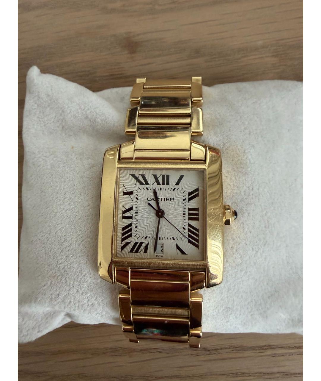 CARTIER Золотые часы из желтого золота, фото 8