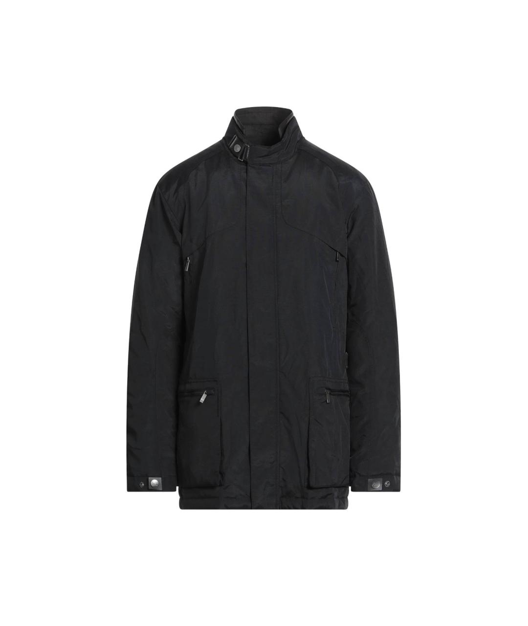 ZEGNA Черная нейлоновая куртка, фото 6