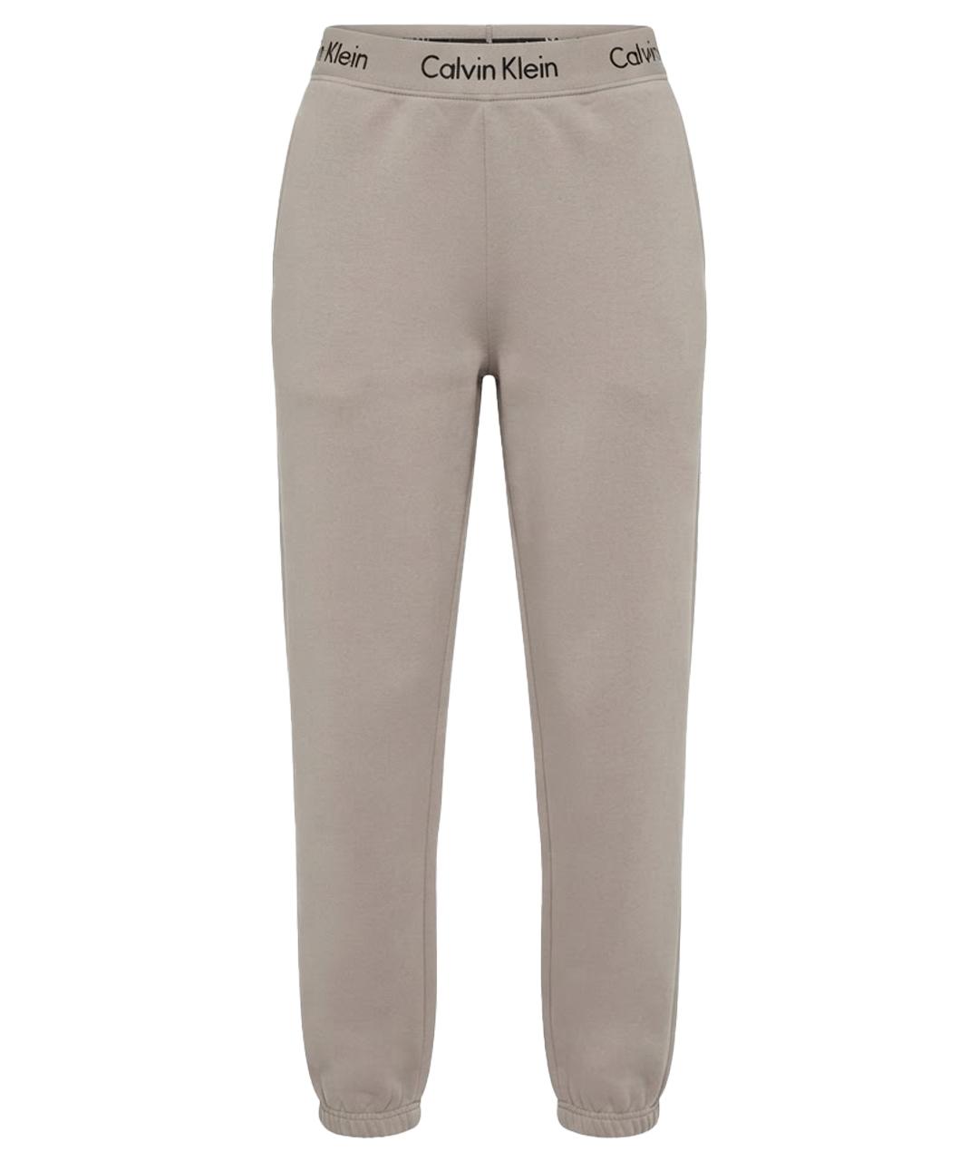 CALVIN KLEIN Серые хлопковые спортивные брюки и шорты, фото 1