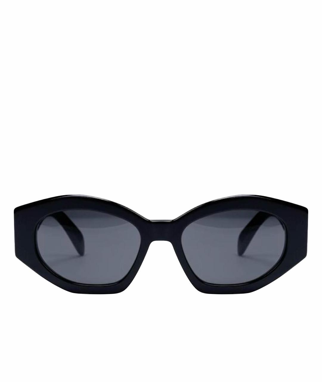 CELINE Черные пластиковые солнцезащитные очки, фото 10