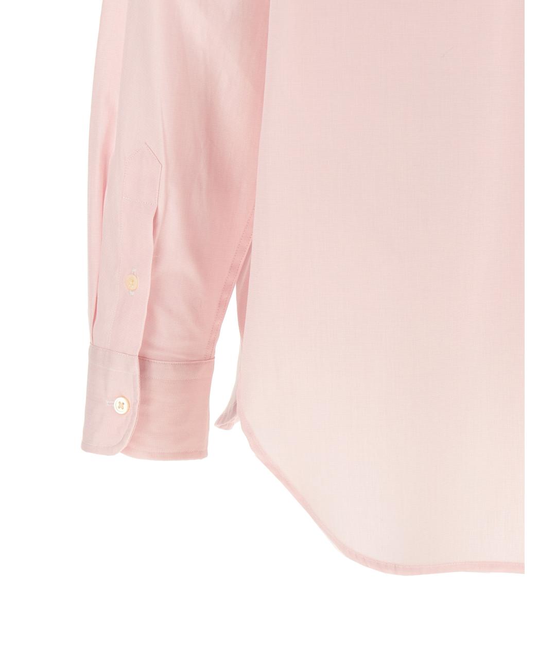 POLO RALPH LAUREN Розовая хлопковая рубашка, фото 4