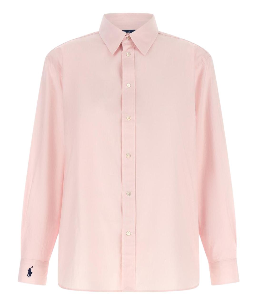 POLO RALPH LAUREN Розовая хлопковая рубашка, фото 1