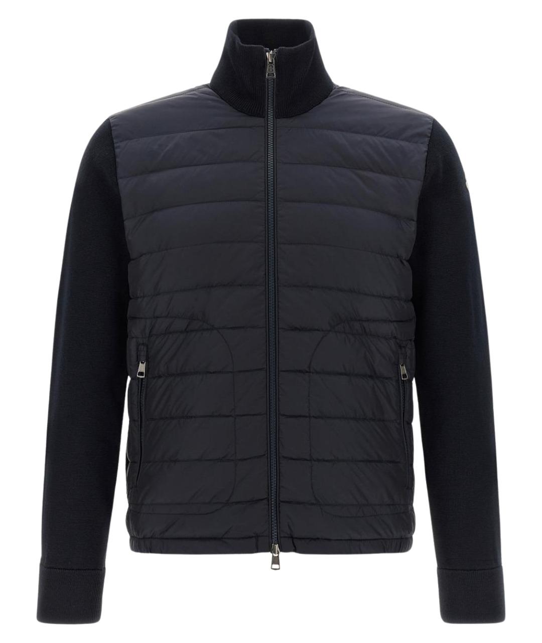 MONCLER Синий кардиган, фото 1