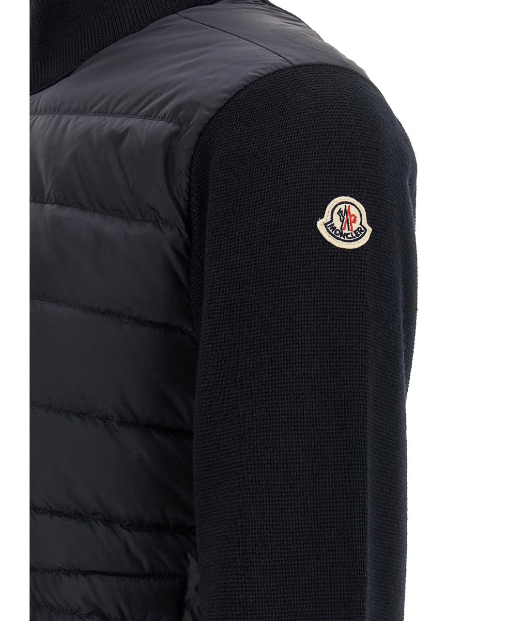 MONCLER Синий кардиган, фото 5