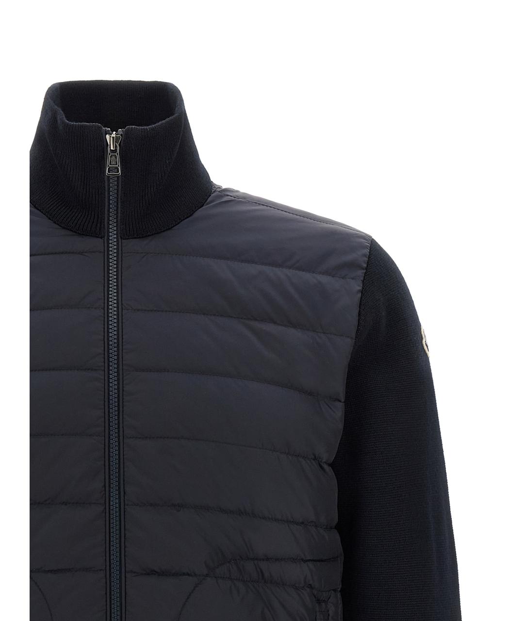 MONCLER Синий кардиган, фото 3