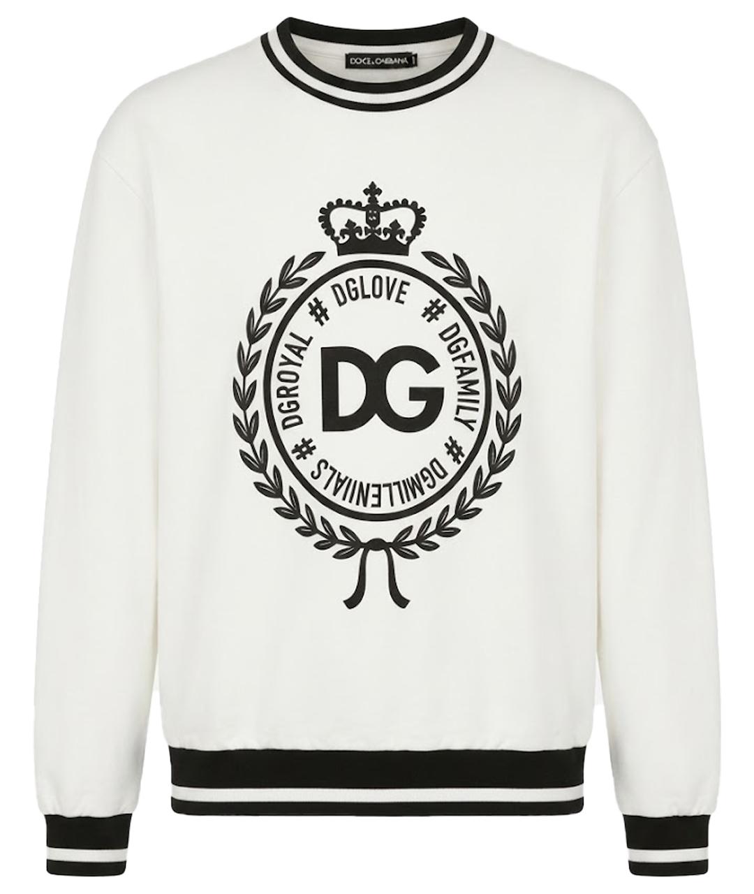 DOLCE&GABBANA Белый джемпер / свитер, фото 1