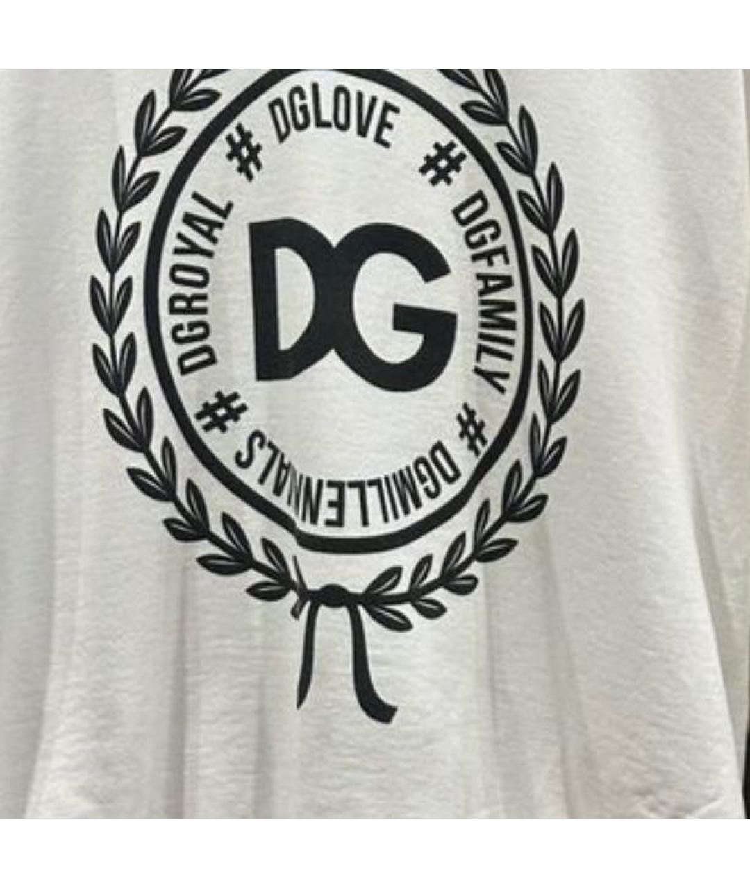 DOLCE&GABBANA Белый джемпер / свитер, фото 4