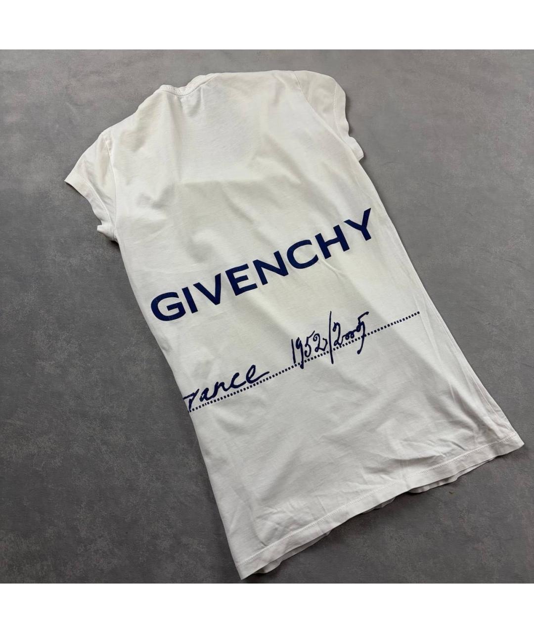 GIVENCHY Белая хлопковая майка, фото 5