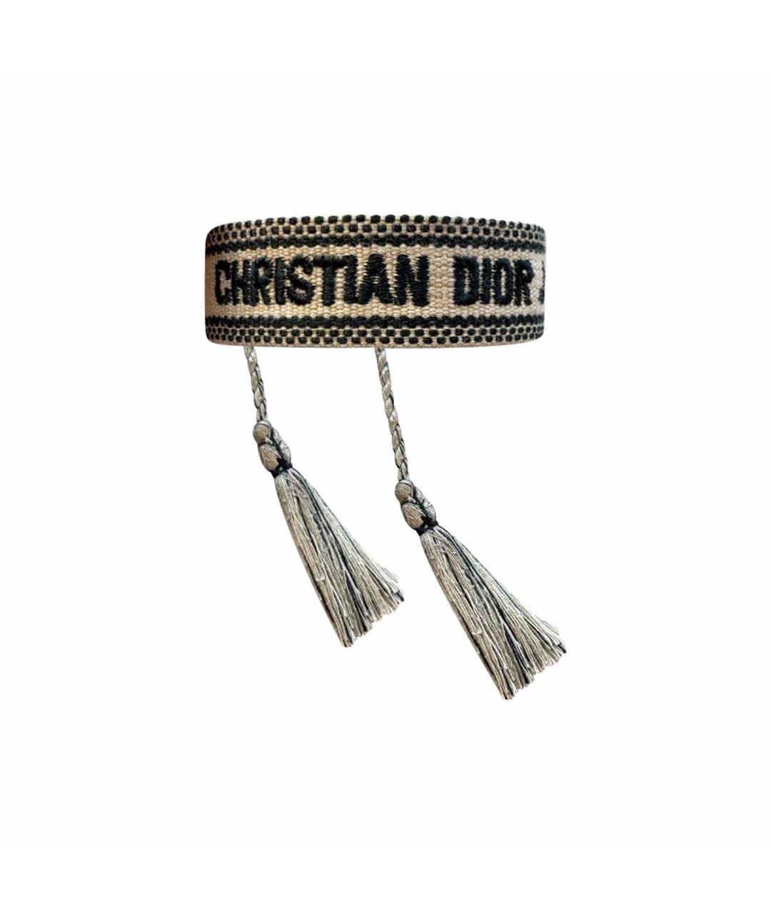 CHRISTIAN DIOR Антрацитовый браслет, фото 1