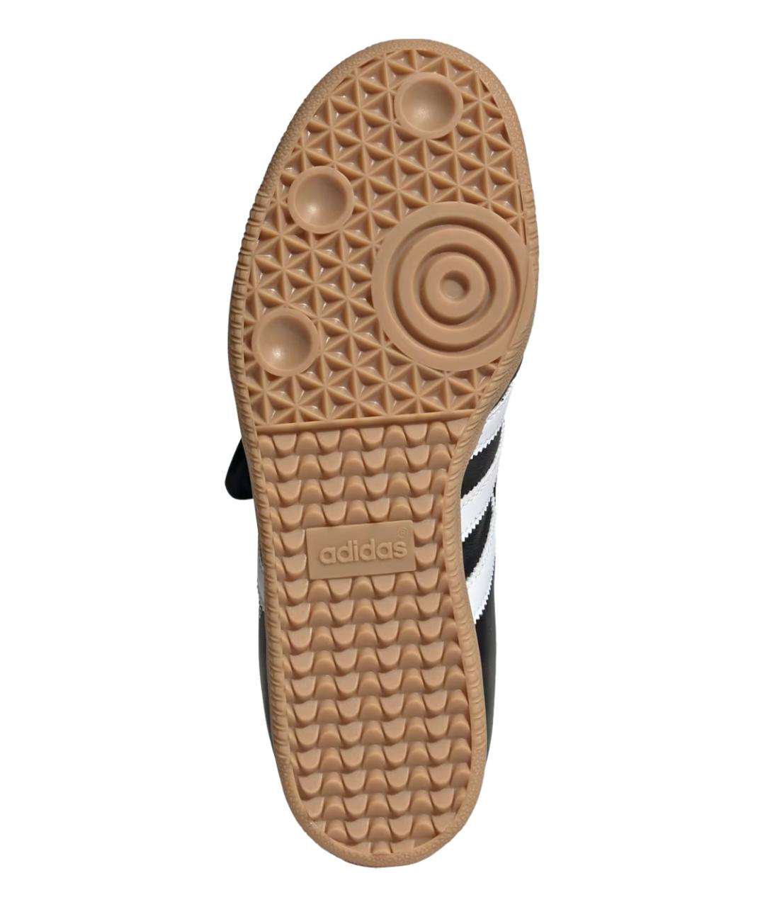 ADIDAS Черные кожаные балетки, фото 5