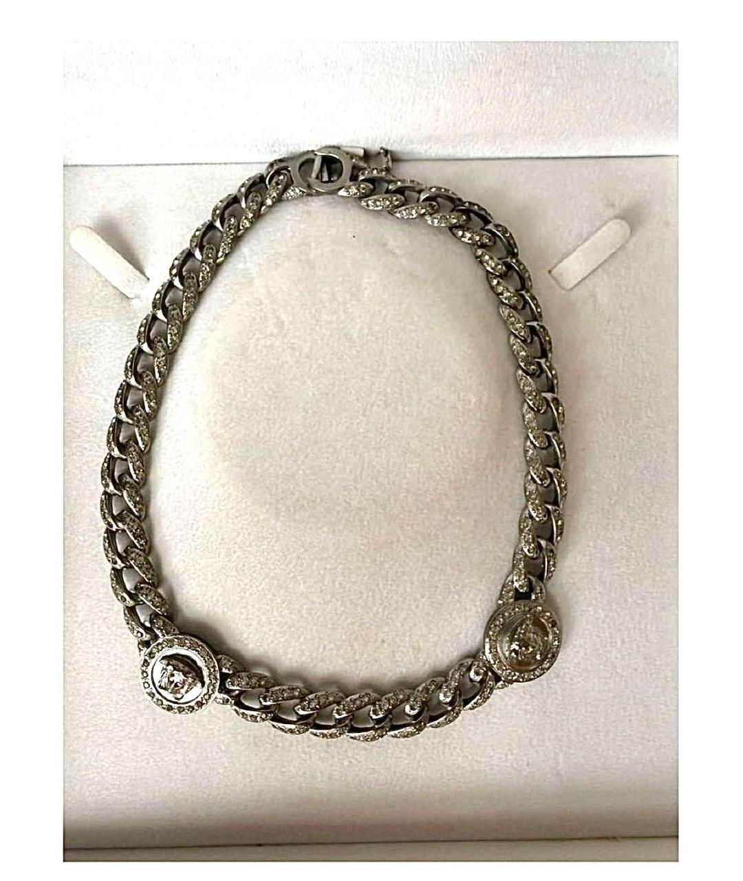 VERSACE Серебряное колье, фото 3