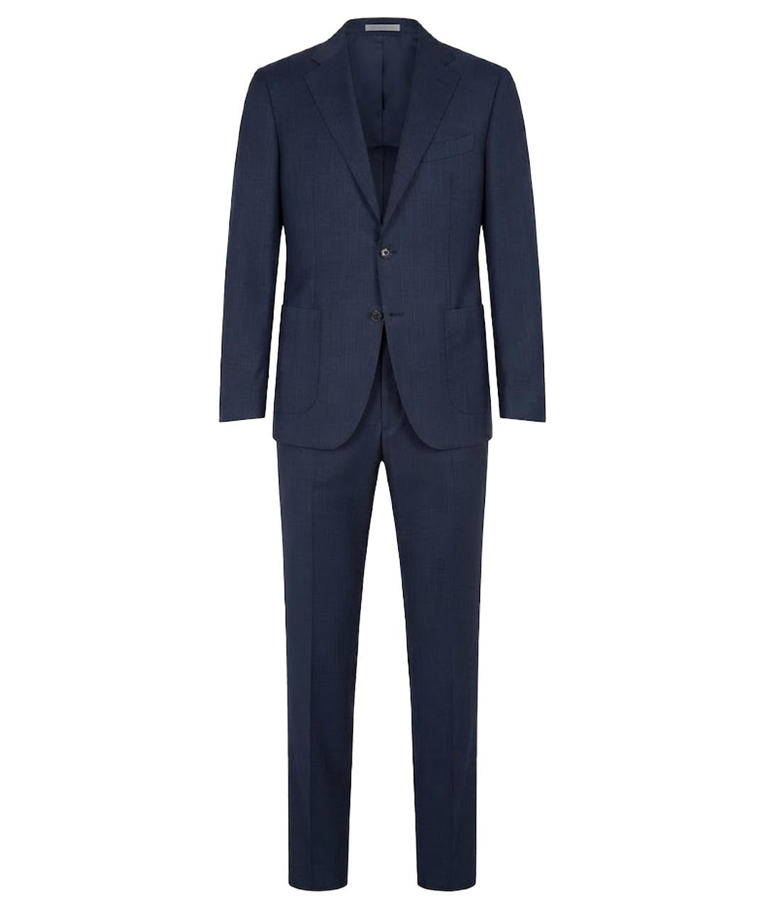 CORNELIANI Темно-синий классический костюм, фото 1