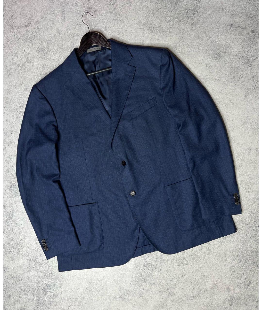 CORNELIANI Темно-синий классический костюм, фото 9