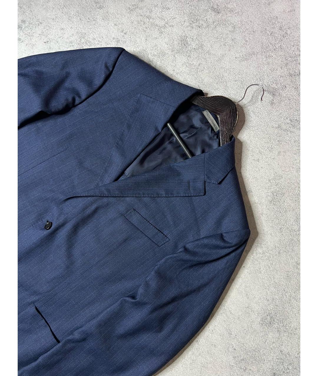 CORNELIANI Темно-синий классический костюм, фото 4
