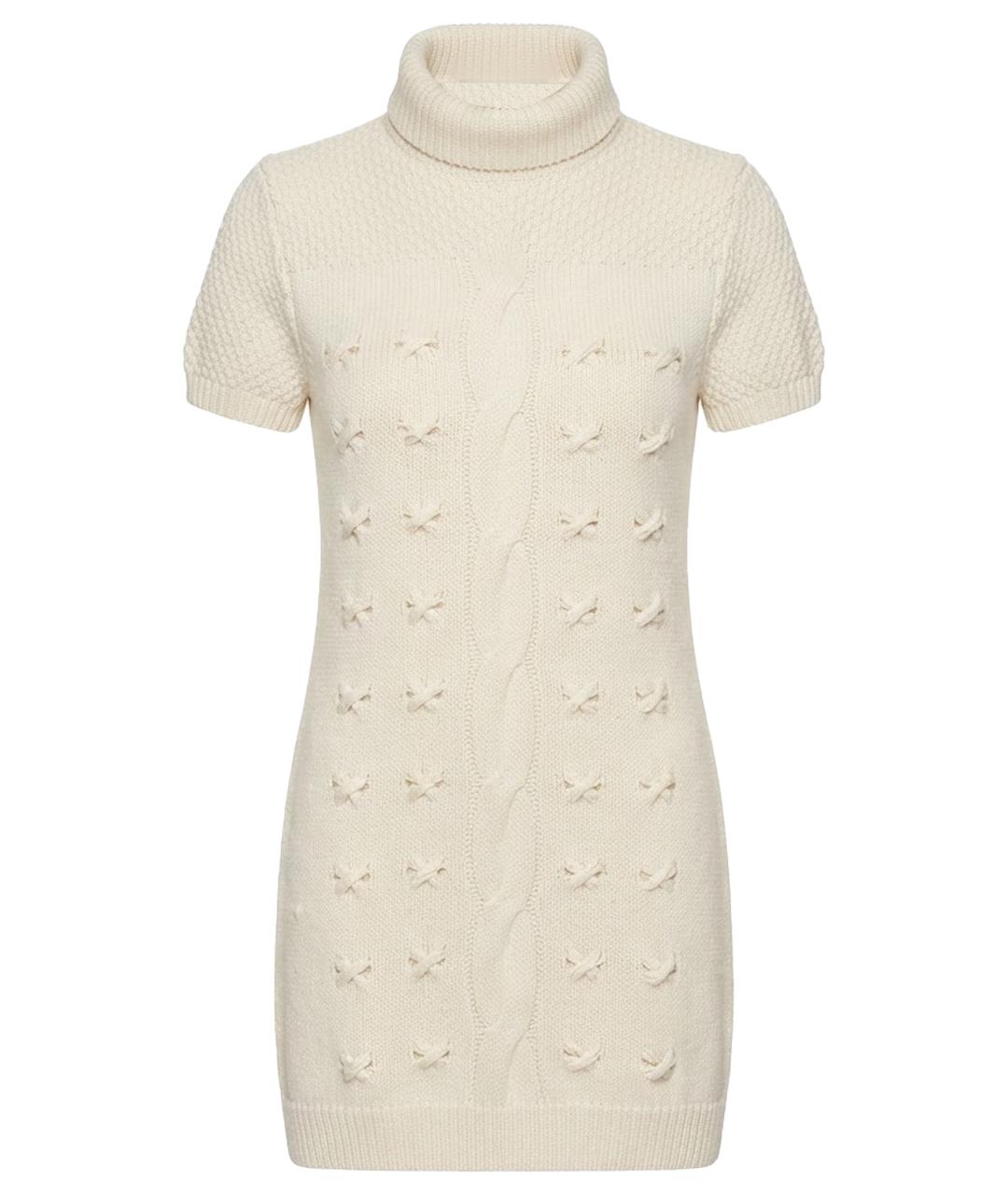 VERSACE COLLECTION Бежевая шерстяная водолазка, фото 1