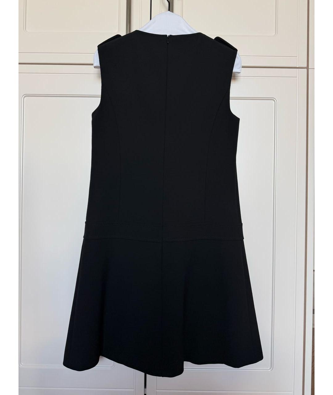RED VALENTINO Черное полиэстеровое повседневное платье, фото 2