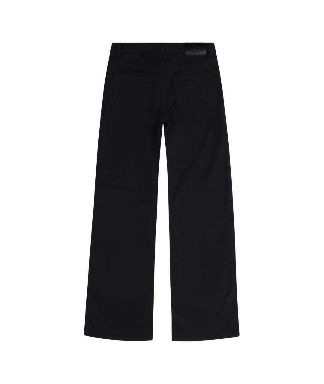 GUCCI Черные хлопковые детские джинсы, фото 2