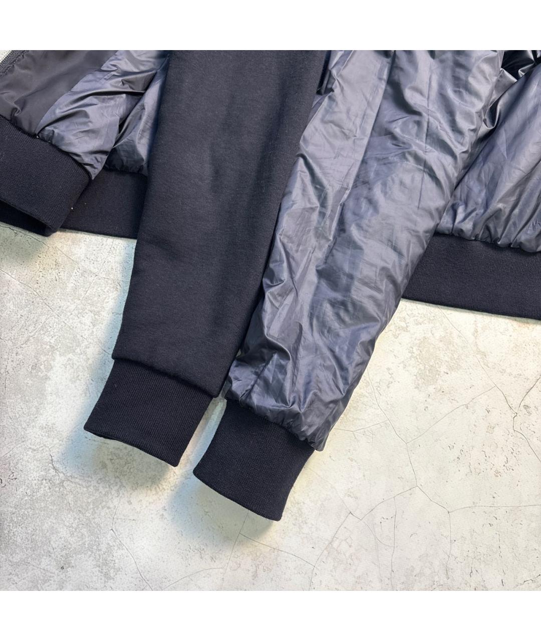 CORNELIANI Темно-синяя хлопковая куртка, фото 4