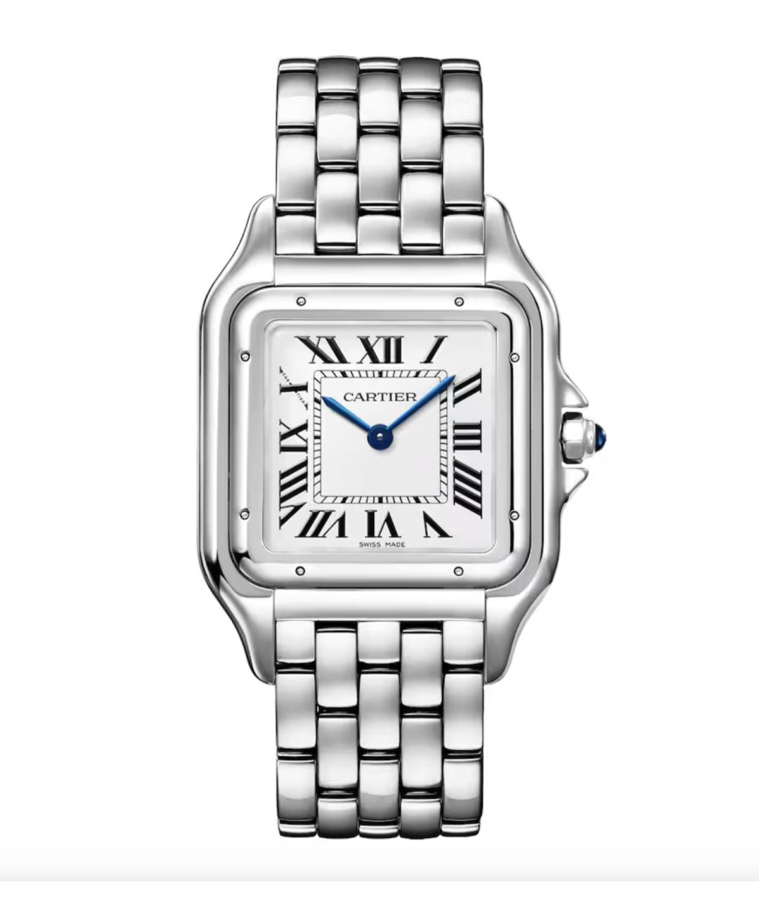 CARTIER Серебряные стальные часы, фото 3