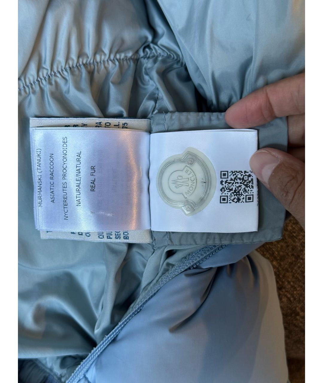MONCLER Голубой комбинезон, фото 5