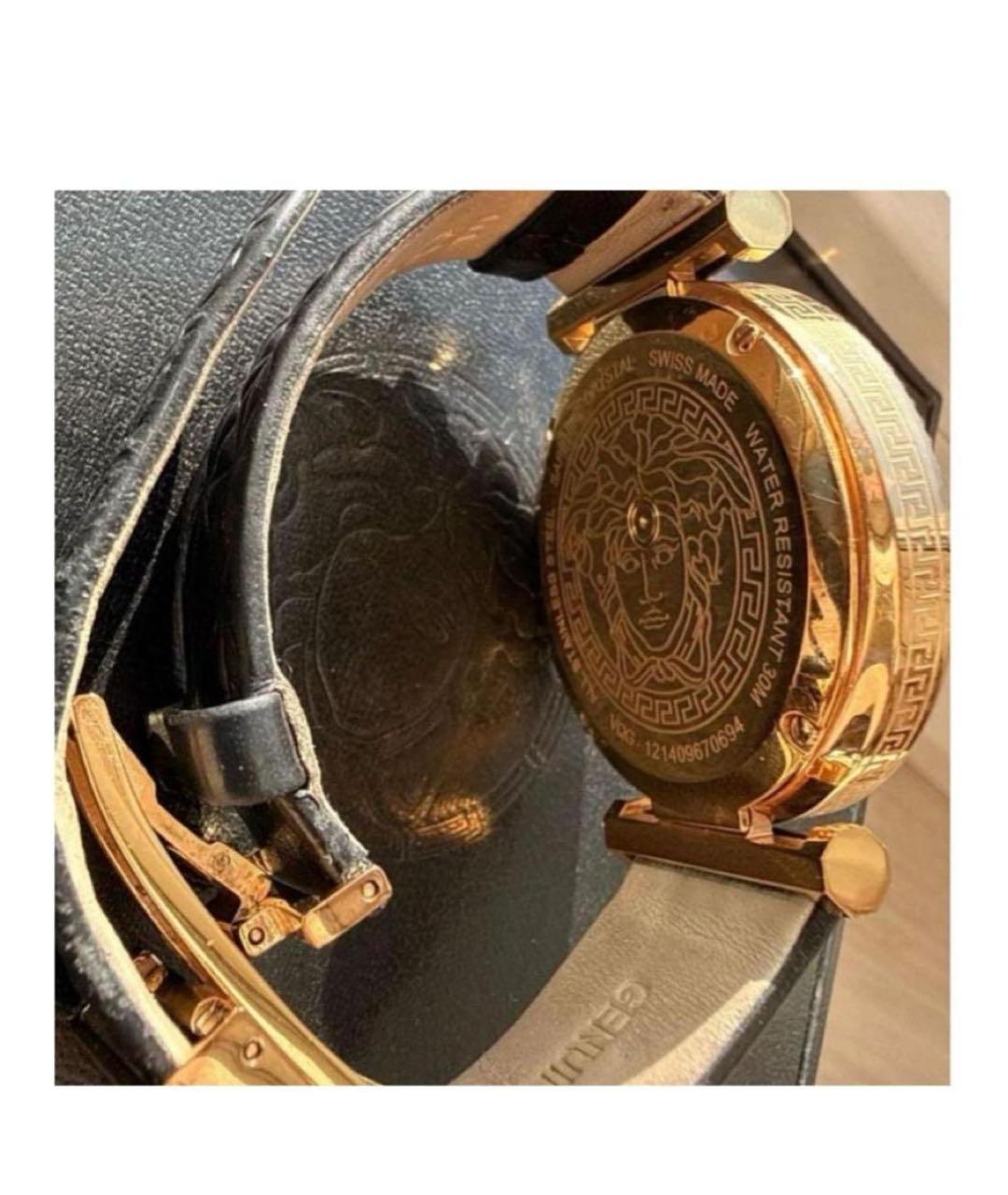 VERSACE Золотые часы, фото 2