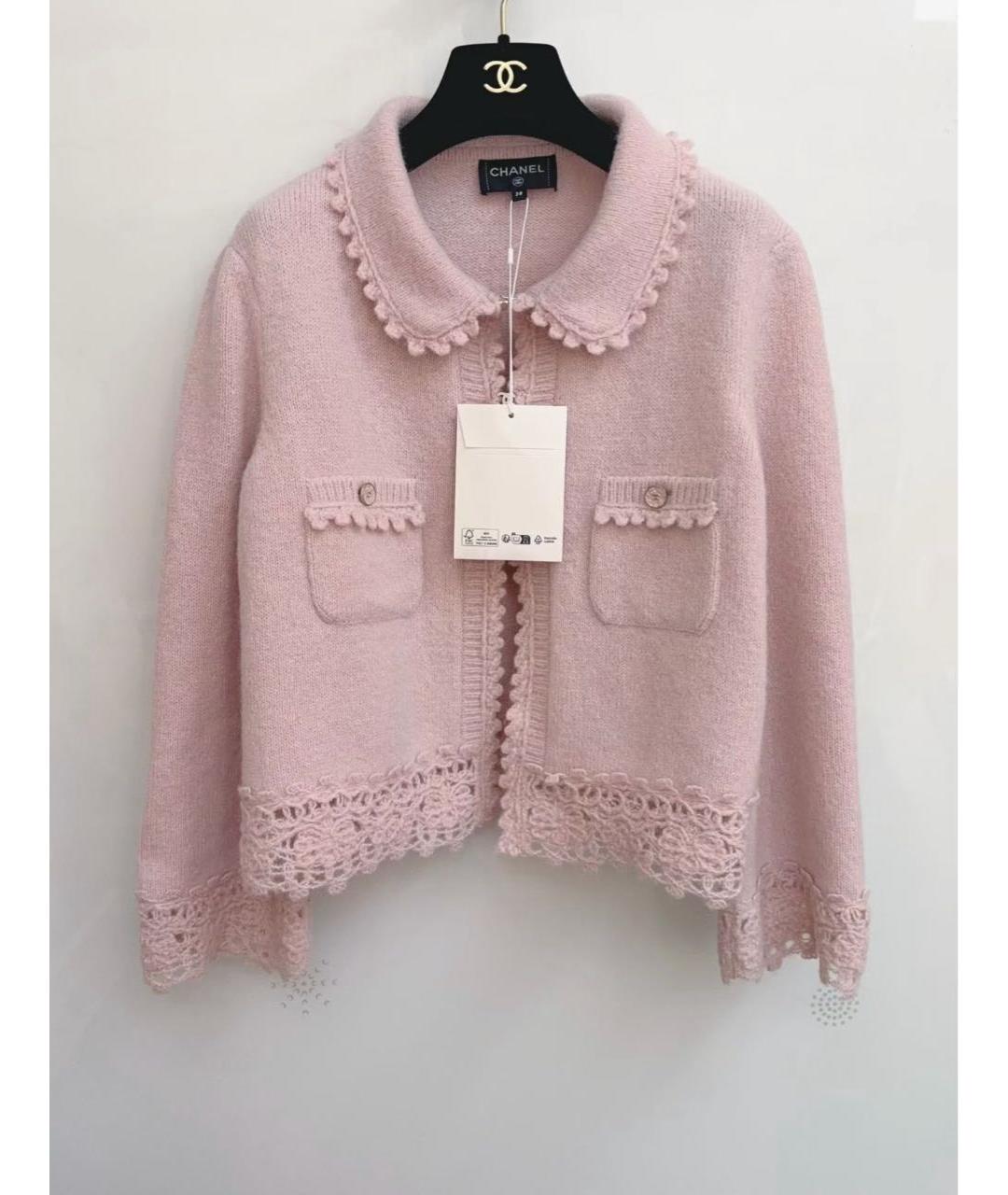CHANEL Розовый кардиган, фото 6