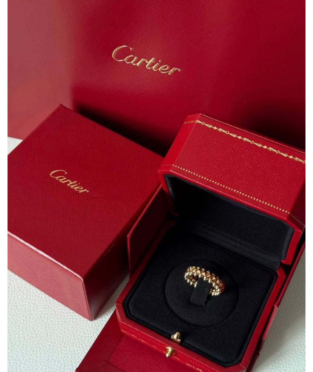 CARTIER Желтое кольцо из желтого золота, фото 2