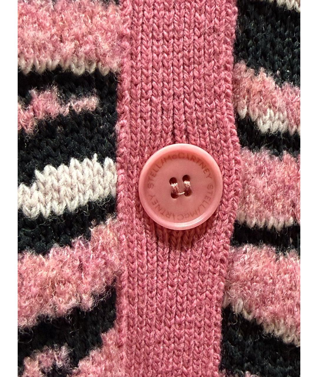 STELLA MCCARTNEY Мульти шерстяной кардиган, фото 3