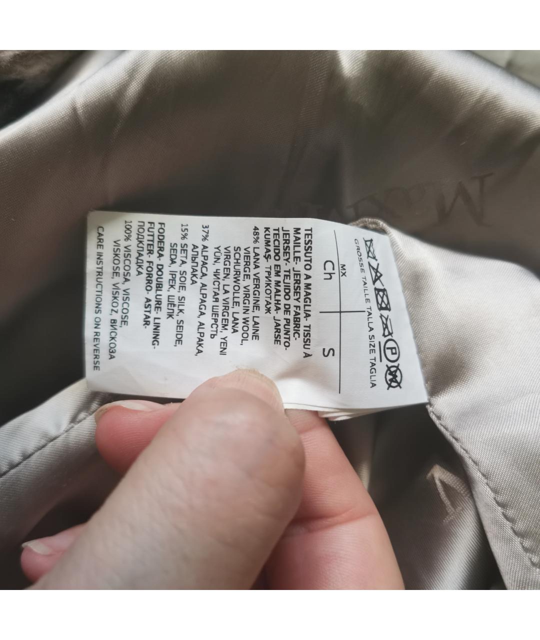 MAX MARA Шерстяная шуба, фото 2