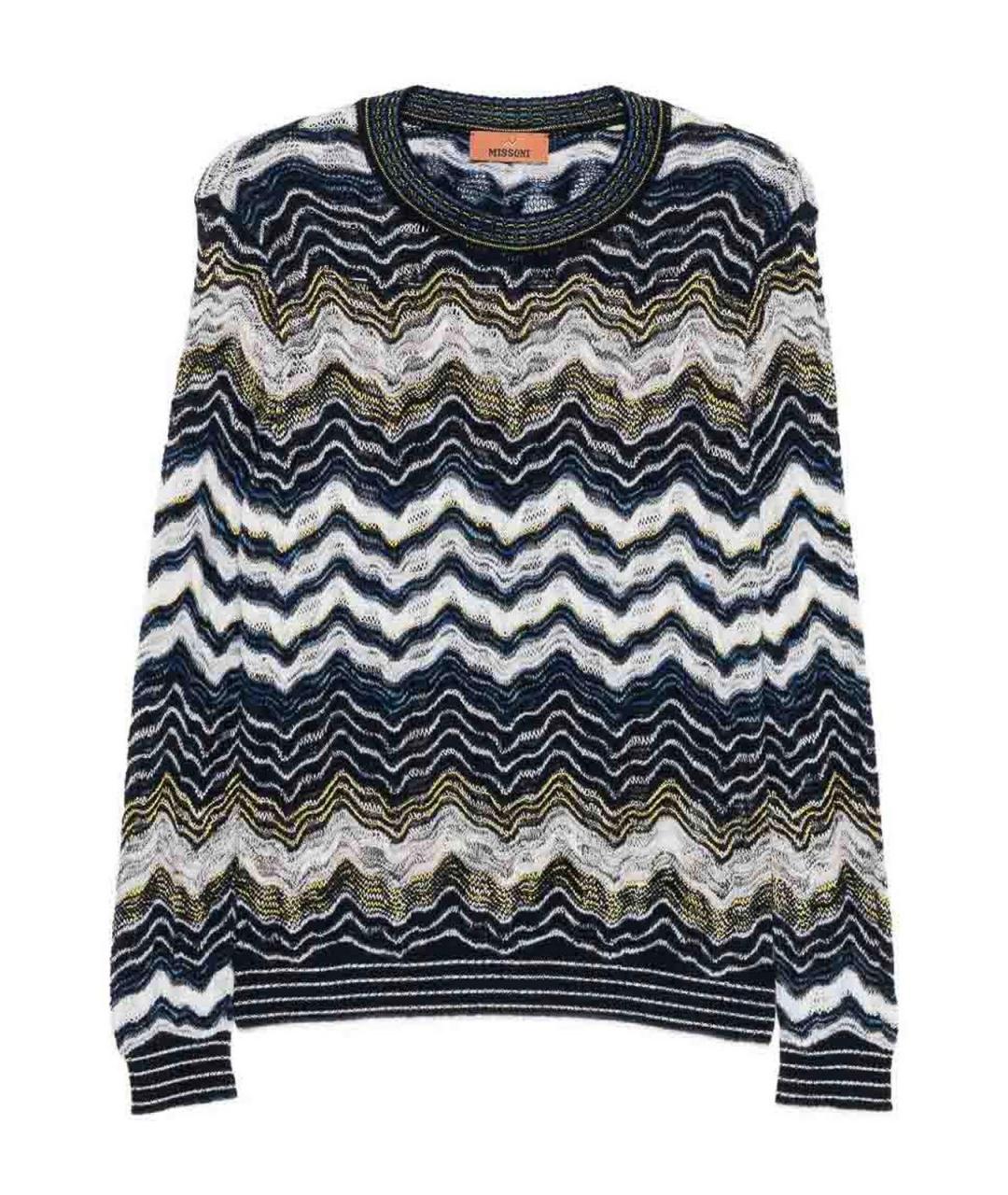MISSONI Мульти шерстяной джемпер / свитер, фото 1